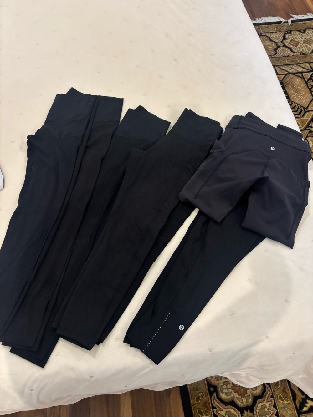 lululemon aerie Black & Charcoal Active Leggings Bundle
